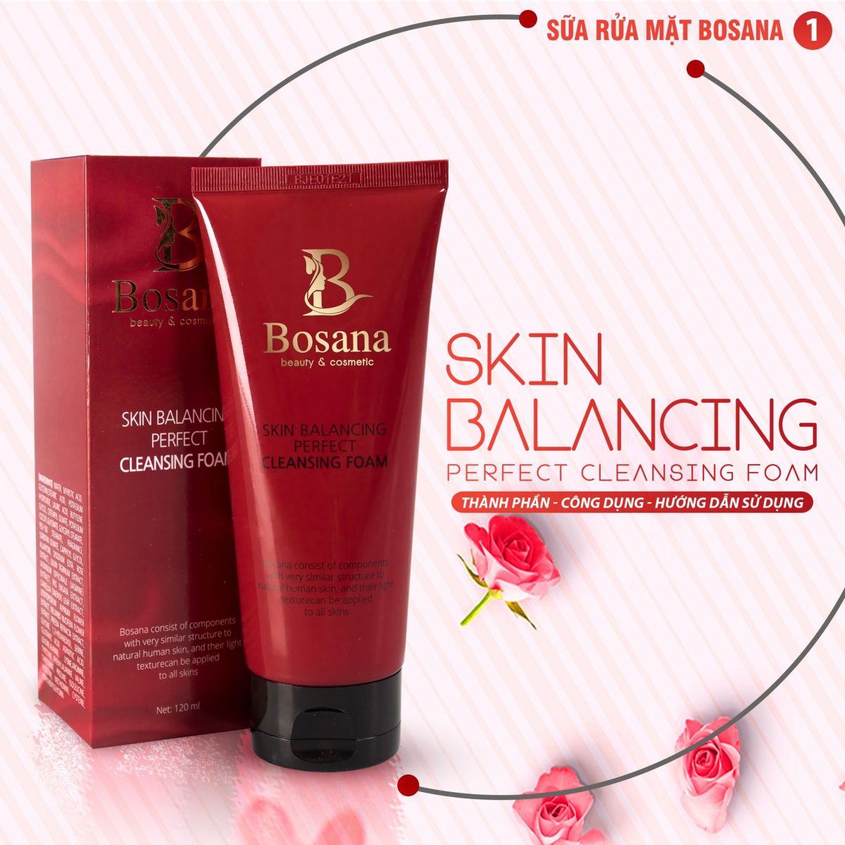 Sữa rửa mặt Skin Balancing Bosana