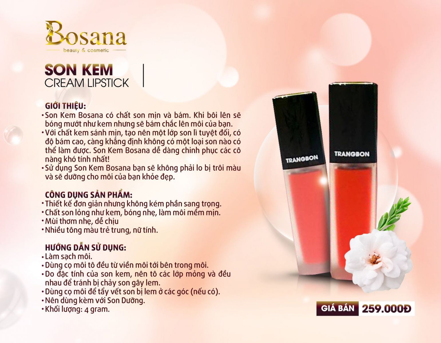 Son kem Bosana