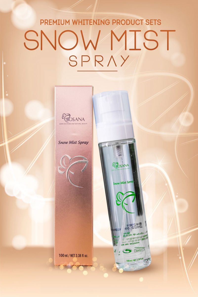 Xịt khoáng Snow Mist Spray Bosana